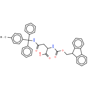 Fmoc-asn(mtt)-oh