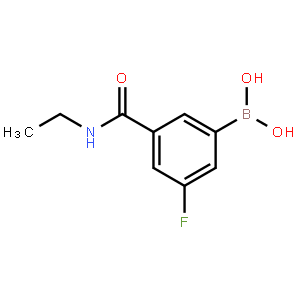5-Ethylcarbamoyl-3-fluorobenzeneboronic acid