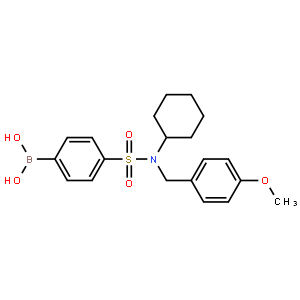 4-[Cyclohexyl(4-methoxybenzyl)sulfamoyl]benzeneboronic acid