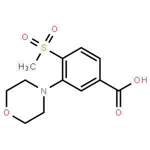 3-(4-吗啉基)-4-甲砜基苯甲酸