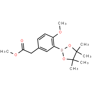 Methyl 2-(4-methoxy-3-(4,4,5,5-tetramethyl-1,3,2-dioxaborolan-2-yl)phenyl)acetate