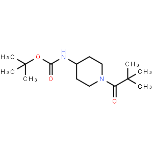 4-(N-BOC-Amino)-1-(pivaloyl)piperidine