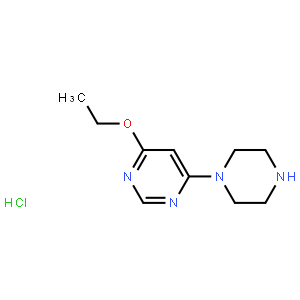 4-Ethoxy-6-(piperazin-1-yl)pyrimidine hydrochloride