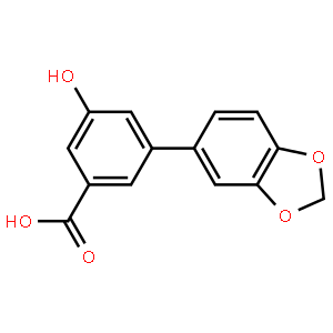 5-Hydroxy-3-(3,4-methylenedioxyphenyl)benzoic acid
