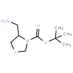 (R)-4-氨基甲基噻唑啉-3-甲酸叔丁酯