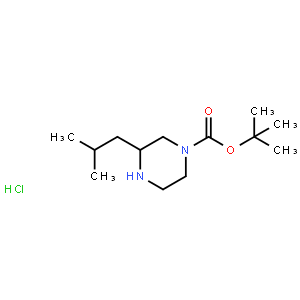 (S)-tert-Butyl 3-isobutylpiperazine-1-carboxylate hydrochloride