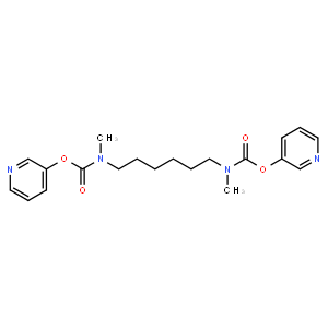 Di(pyridin-3-yl) hexane-1,6-diylbis(methylcarbamate)