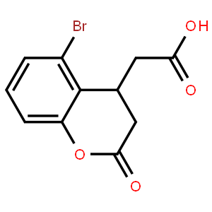 5-Bromo-4-carboxymethyl-2-chromanone