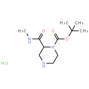 (S)-tert-Butyl 2-(methylcarbamoyl)piperazine-1-carboxylate hydrochloride