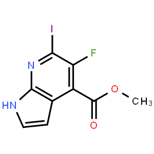 Methyl 5-fluoro-6-iodo-1h-pyrrolo[2,3-b]pyridine-4-carboxylate