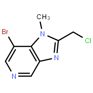 7-Bromo-2-(chloromethyl)-1-methyl-1h-imidazo[4,5-c]pyridine