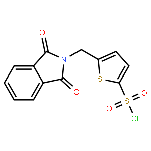 5-[(1,3-dioxoisoindol-2-yl)methyl]thiophene-2-sulfonyl chloride