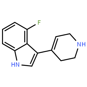 4-Fluoro-3-(1,2,3,6-tetrahydropyridin-4-yl)-1H-indole