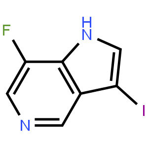 7-Fluoro-3-iodo-1H-pyrrolo[3,2-c]pyridine