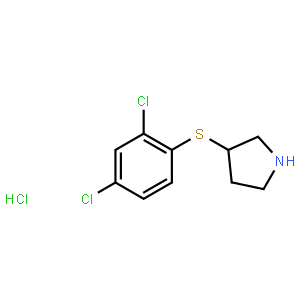 (S)-3-((2,4-Dichlorophenyl)thio)pyrrolidine hydrochloride