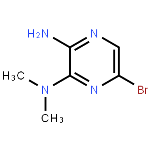 2-Amino-5-bromo-3-(dimethylamino)pyrazine