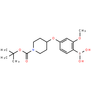 4-(1-BOC-piperidin-4-yloxy)-2-methoxyphenylboronic acid