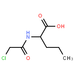 Chloroacetyl-dl-norvaline