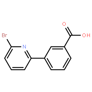 3-(6-Bromopyridin-2-yl)benzoic acid