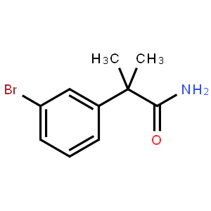 2-(3-Bromophenyl)-2-methylpropanamide
