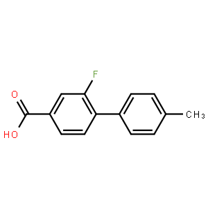 3-Fluoro-4-(4-methylphenyl)benzoic acid