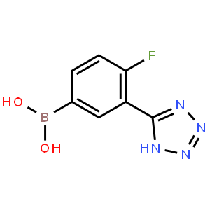 4-Fluoro-3-(tetrazol-5-yl)phenylboronic acid