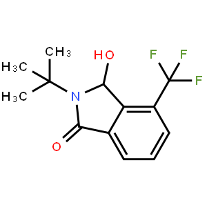 2-t-Butyl-3-hydroxy-4-trifluoromethylisoindolin-1-one