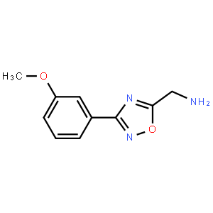 [3-(3-Methoxyphenyl)-1,2,4-oxadiazol-5-yl]methanamine