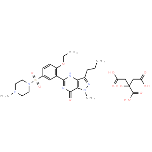枸橼酸西地那非