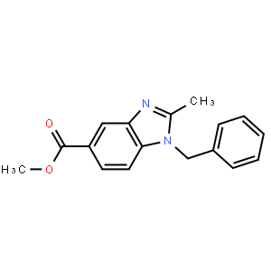 Methyl 1-benzyl-2-methyl-1,3-benzodiazole-5-carboxylate
