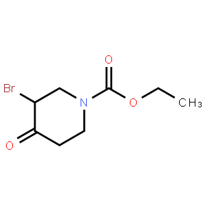 Ethyl 3-bromo-4-oxo-piperidine-1-carboxylate