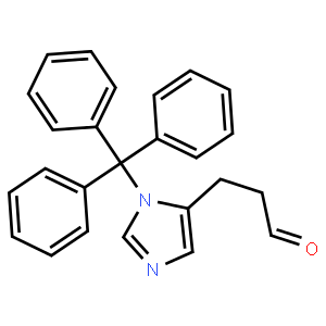 3-(1-Trityl-1H-imidazol-5-yl)propanal