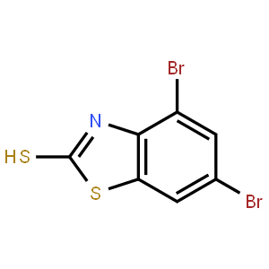 4,6-Dibromo-2-mercaptobenzothiazole