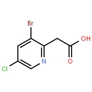 (3-Bromo-5-chloropyridin-2-yl)acetic acid