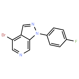 4-Bromo-1-(4-fluorophenyl)-1H-pyrazolo[3,4-c]pyridine