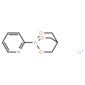 Lithium 1-(pyridin-2-yl)-2,6,7-trioxa-1-borabicyclo[2.2.2]octan-1-uide