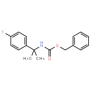 Benzyl N-[2-(4-fluorophenyl)propan-2-yl]carbamate