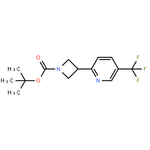 tert-Butyl 3-(5-(trifluoromethyl)pyridin-2-yl)azetidine-1-carboxylate