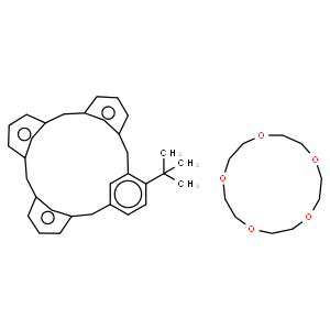 4-tert-Butyl-calix[4]arene-crown-5-complex