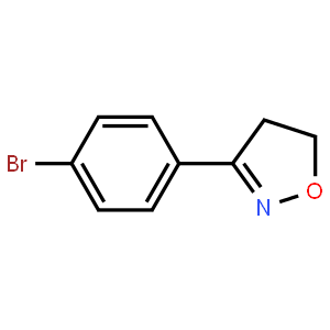 3-(4-Bromophenyl)-4,5-dihydro-1,2-oxazole