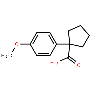 1-(4-Methoxyphenyl)-1-cyclopentanecarboxylic acid