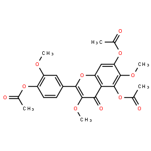 Jaceidin triacetate