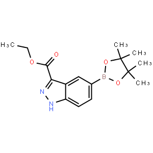 Ethyl 5-(4,4,5,5-tetramethyl-1,3,2-dioxaborolan-2-yl)-1H-indazole-3-carboxylate