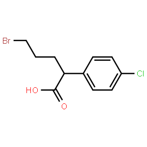 5-Bromo-2-(4-chlorophenyl)pentanoic acid