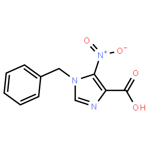 5-硝基-1-(苯基甲基)-1H-咪唑-4-羧酸