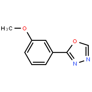 2-(3-Methoxyphenyl)-1,3,4-oxadiazole