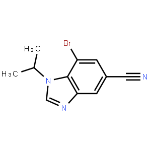 7-Bromo-5-cyano-1-isopropylbenzimidazole
