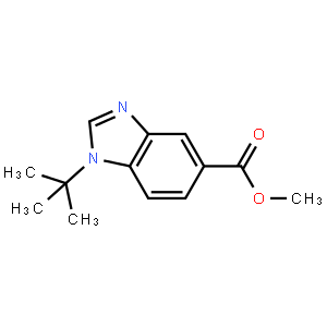Methyl 1-tert-butylbenzoimidazole-5-carboxylate