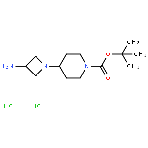 tert-Butyl 4-(3-aminoazetidin-1-yl)piperidine-1-carboxylate dihydrochloride