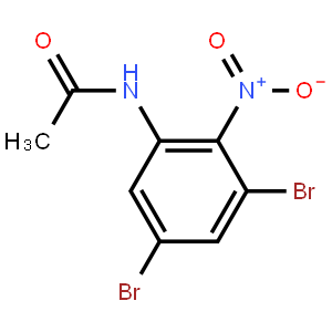 N-Acetyl 3,5-dibromo-2-nitroaniline